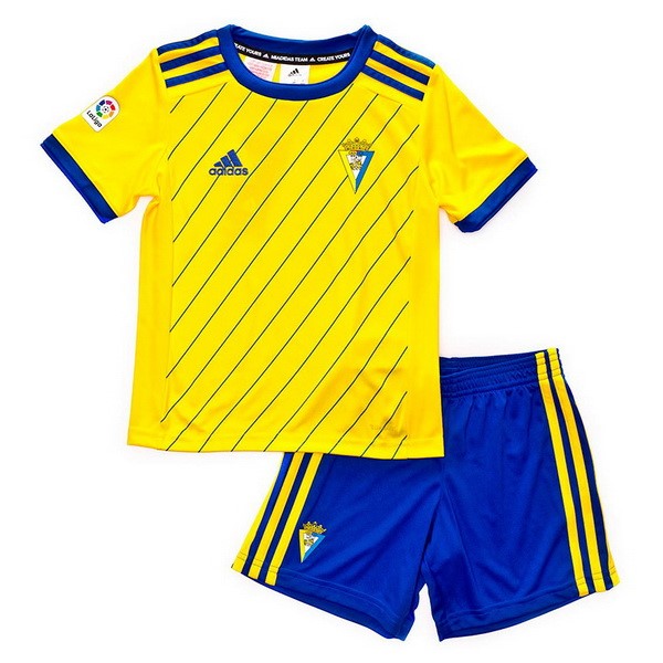 Camiseta Cádiz 1ª Niño 2018-2019 Amarillo